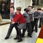 The Titanic in action...