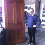 Brian and the door