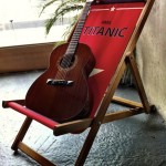 Titanic deckchairs and Titanic Guitar