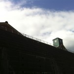 View from the bottom of the dock